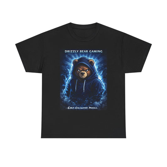 Drizzly Bear Gaming Graphic Tee — Men’s Gamer Hoodie Bear T‑Shirt
