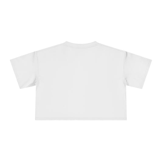 Grizzly Girl Crop Tee — Retro Rock Graphic Women's Crop Top