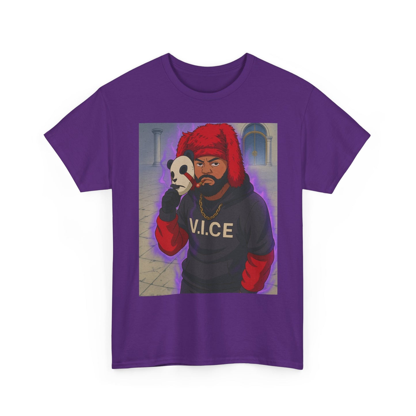 Graphic Tee — V.I.C.E. Masked Character Streetwear T-Shirt