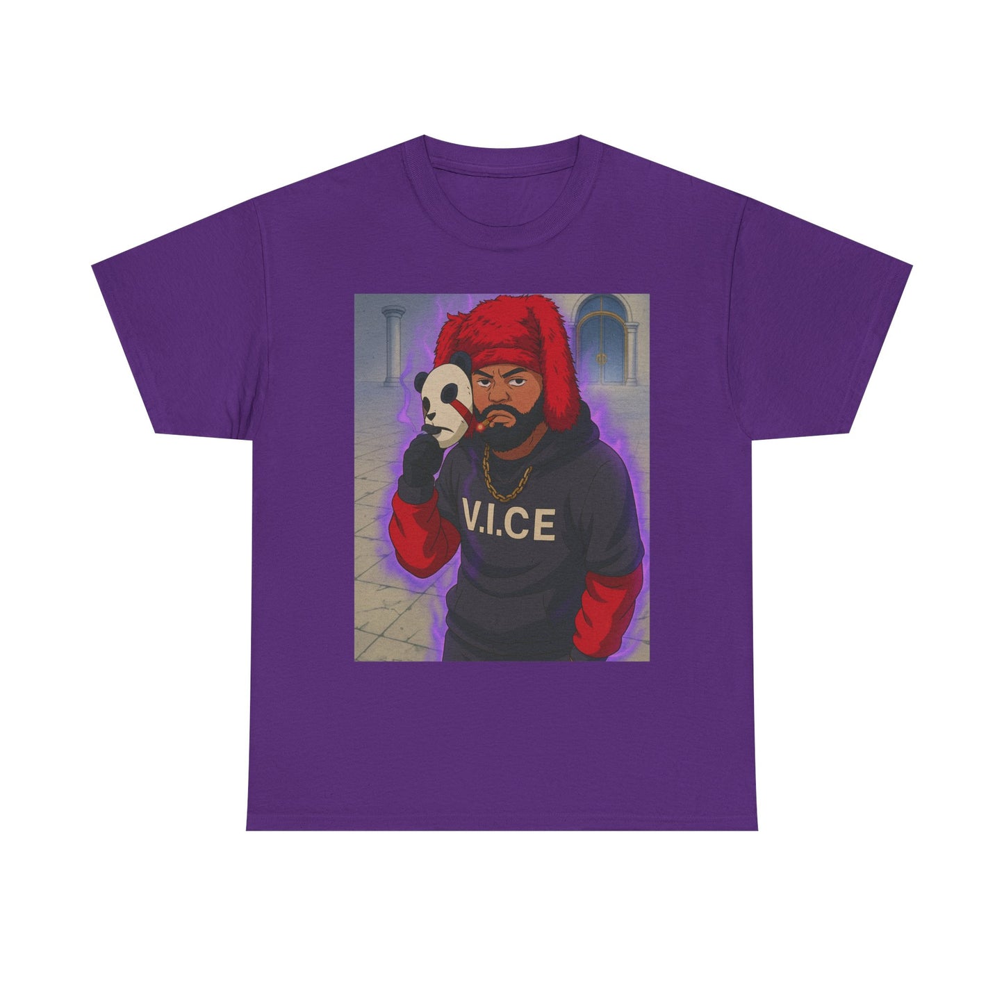 Graphic Tee — V.I.C.E. Masked Character Streetwear T-Shirt