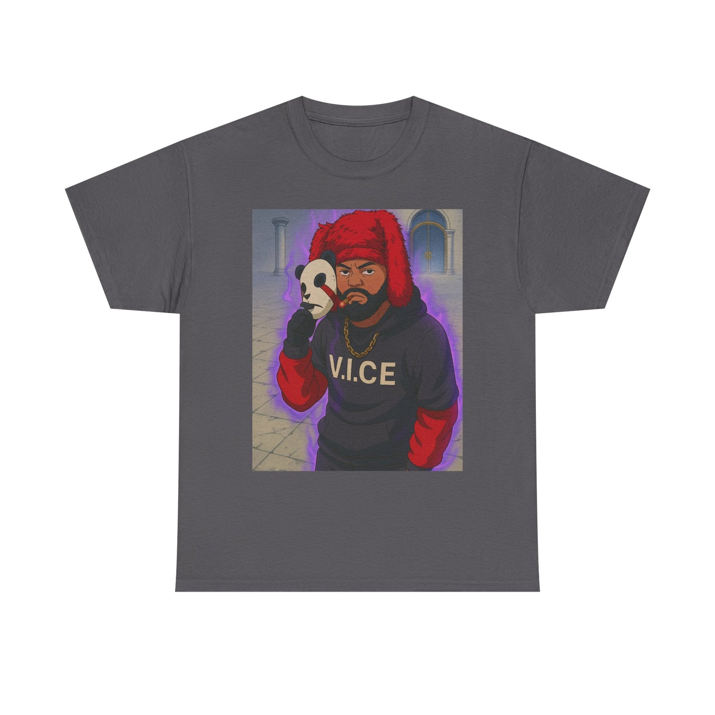 Graphic Tee — V.I.C.E. Masked Character Streetwear T-Shirt
