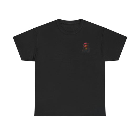 Bear Rapper Graphic Tee — "EXE" Cap Streetwear T-Shirt