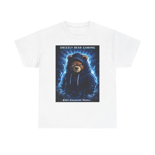 Drizzly Bear Gaming Graphic Tee — Men’s Gamer Hoodie Bear T‑Shirt