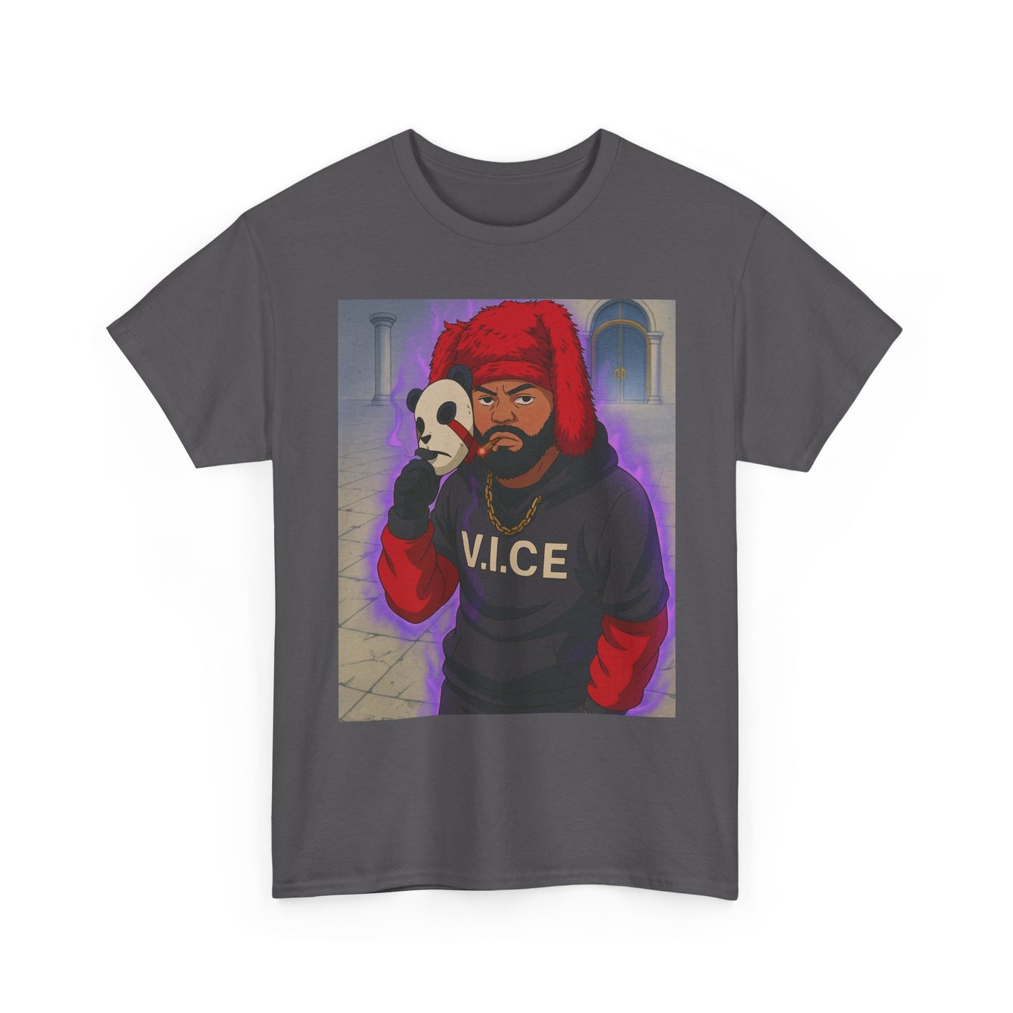 Graphic Tee — V.I.C.E. Masked Character Streetwear T-Shirt